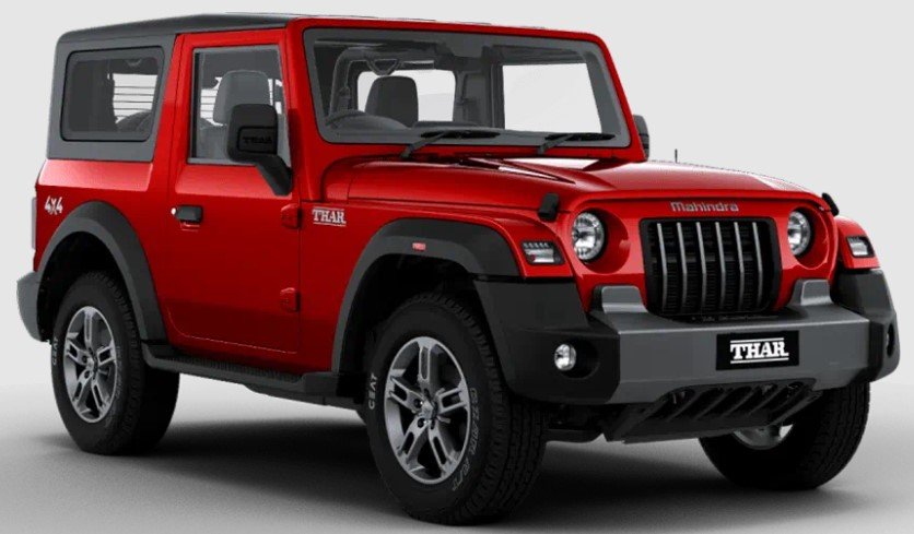 Car Booking 2 PI (5.8) MAHINDRA THAR (YEAR: 2023) SUV