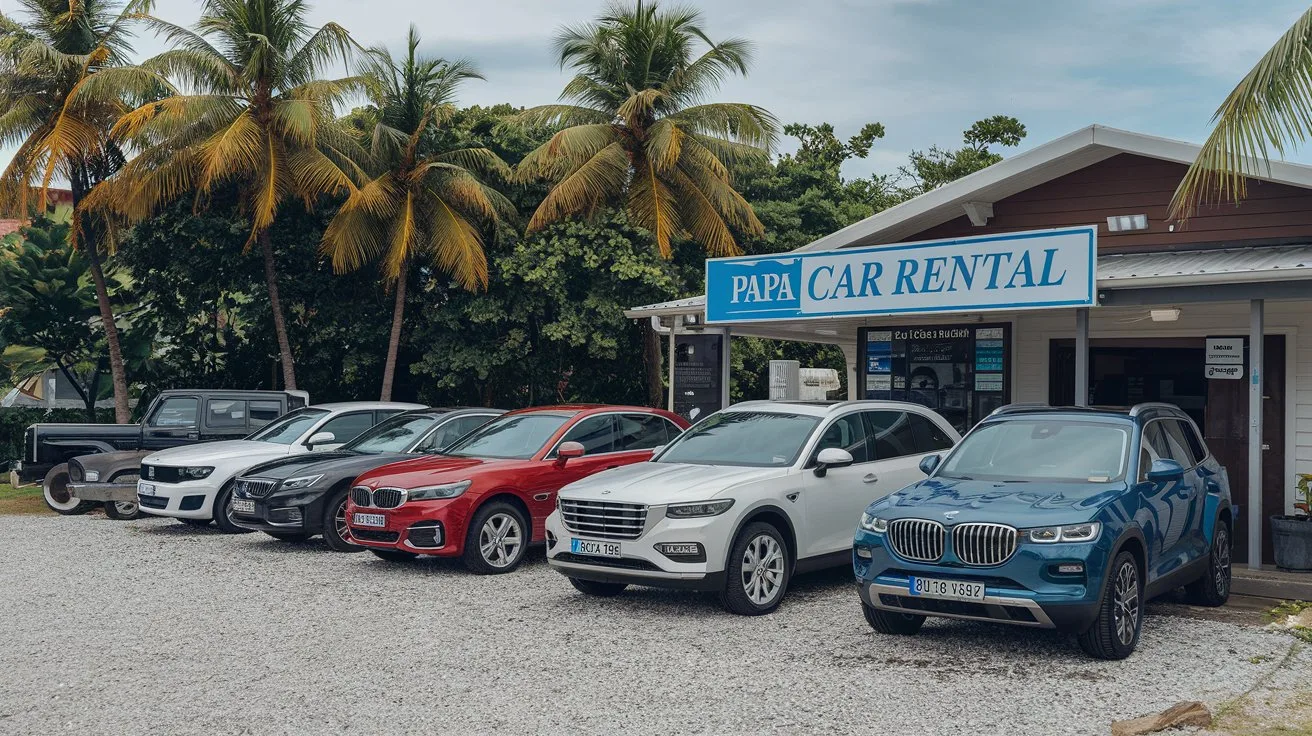 papa car rental praslin seychelles