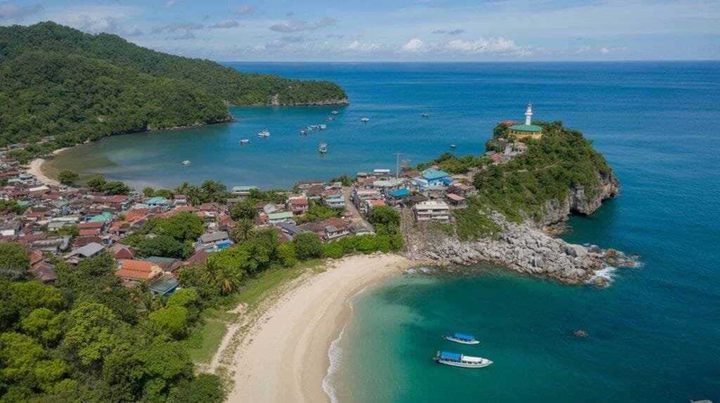 Maha and Praslin Island