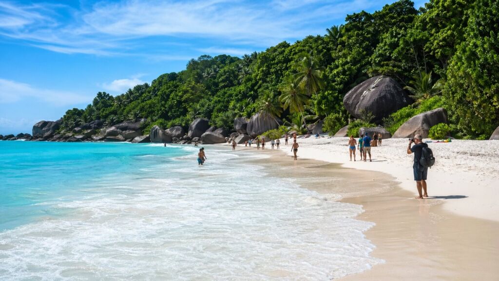 Beaches in mahe seychelles