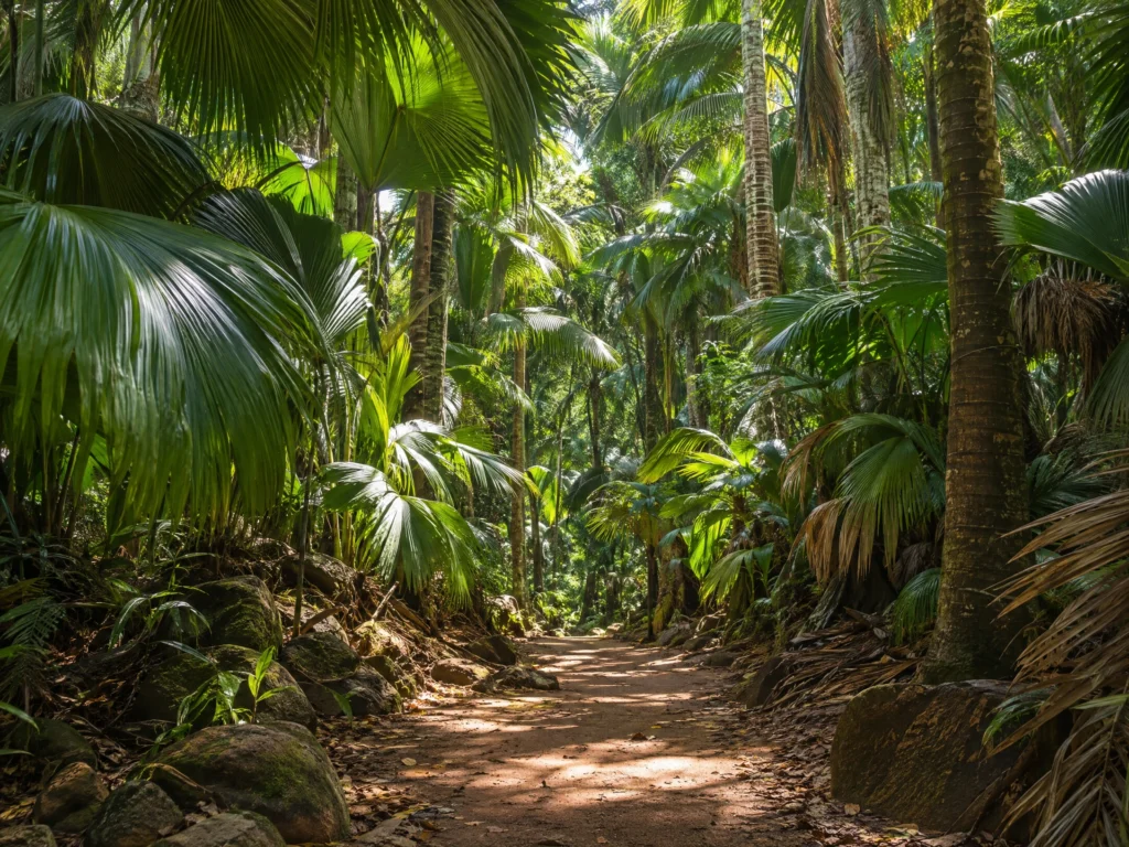 vallee-de-mai-palm-forest-path